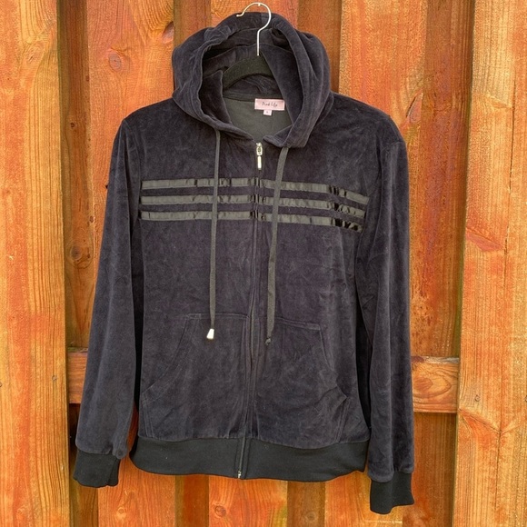 Pink Lily Zip Up Sweater Size L - Picture 1 of 6